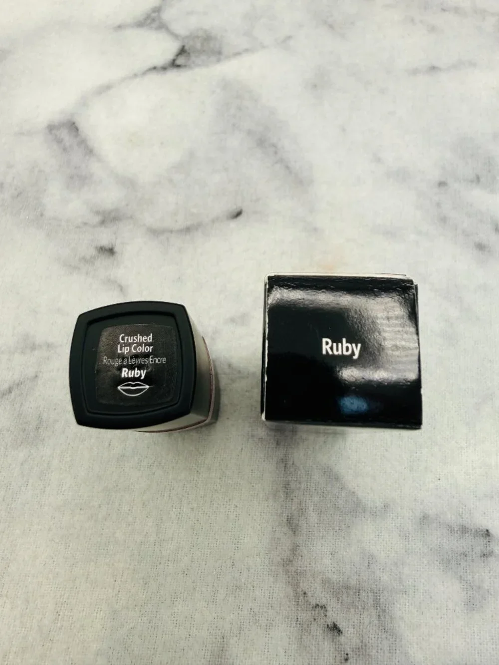 Bobbi Brown Beauty Gift Set-Crushed Lip Color Ruby,Matte Lipstick-2pc-BOXED-NEW